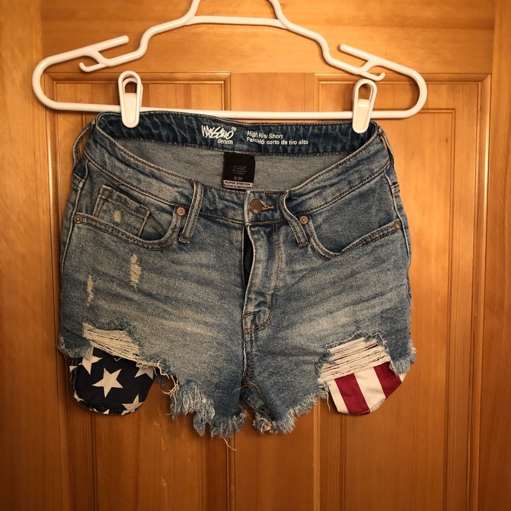 American flag shorts